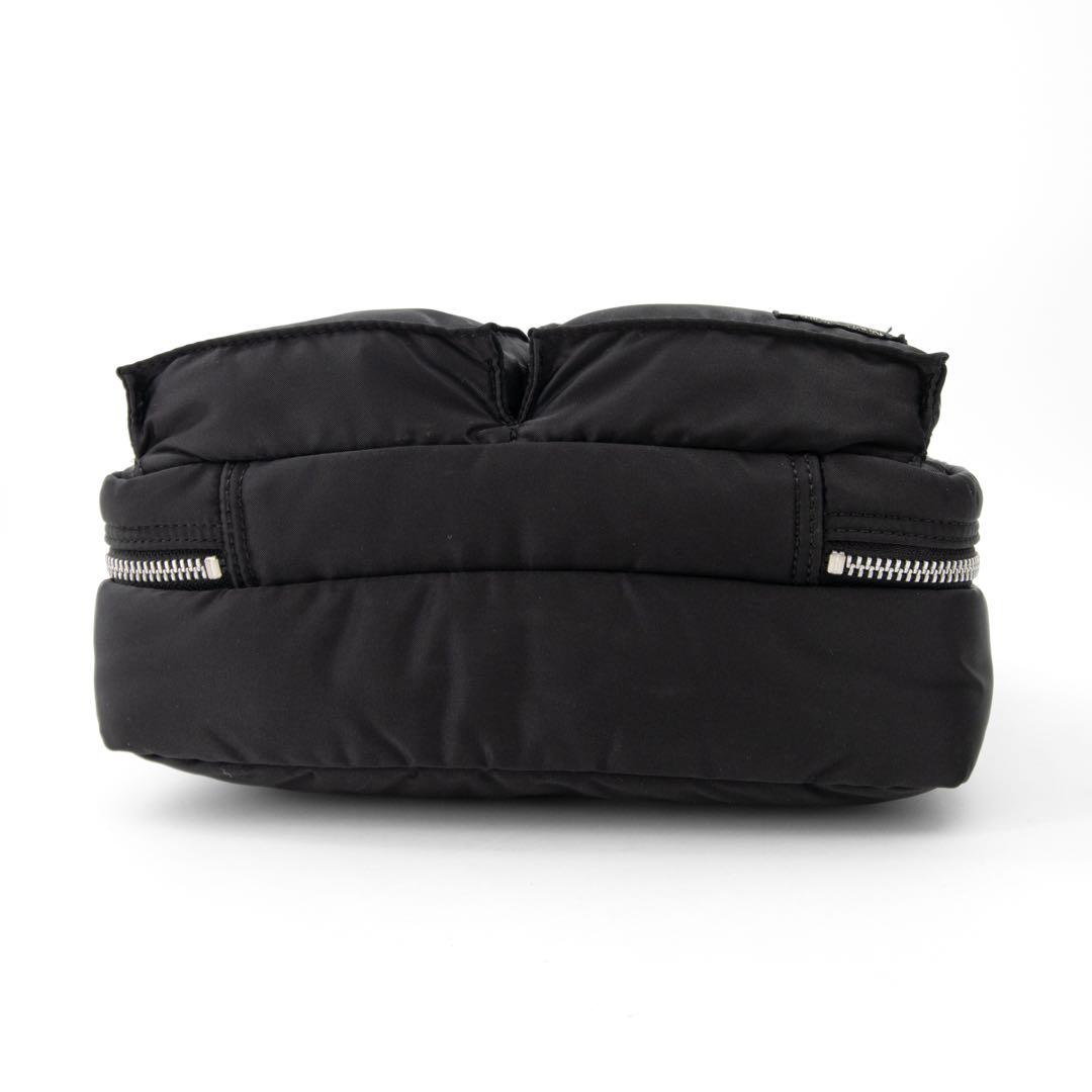 A090【美品】ポーター／タンカー　スリングバッグ　ショルダー　ナイロン　黒