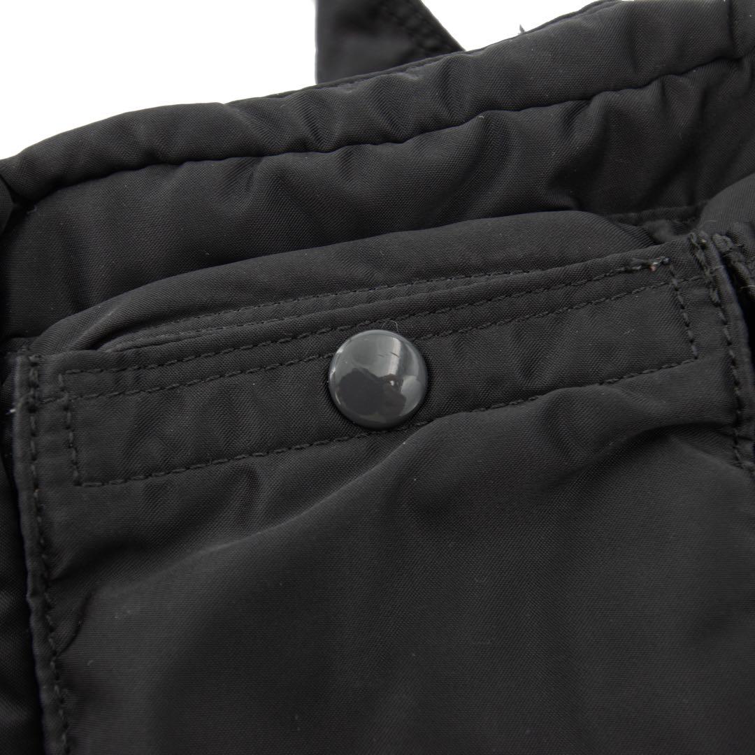 A090【美品】ポーター／タンカー　スリングバッグ　ショルダー　ナイロン　黒