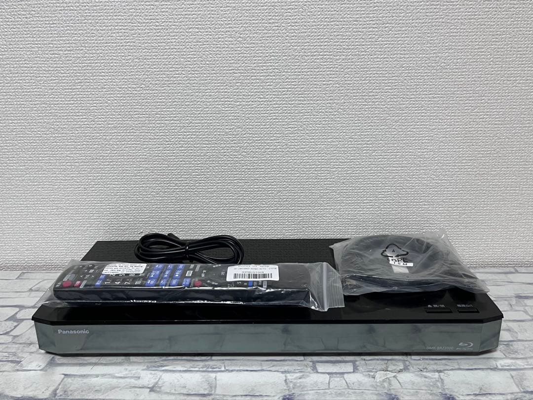 4K 2TB 3番組録画　パナソニック　BDレコーダー　DMR-BRZ2000