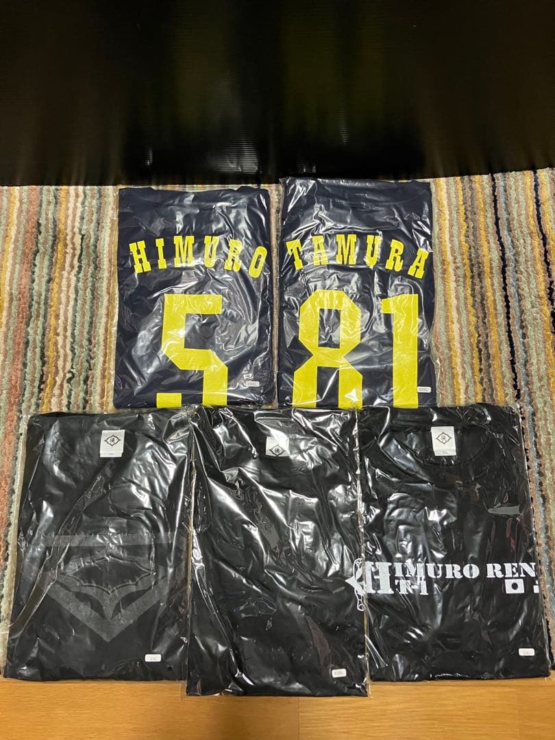 だんご3兄弟 日本統一 未開封Tシャツ5枚セット　　　大きいサイズ