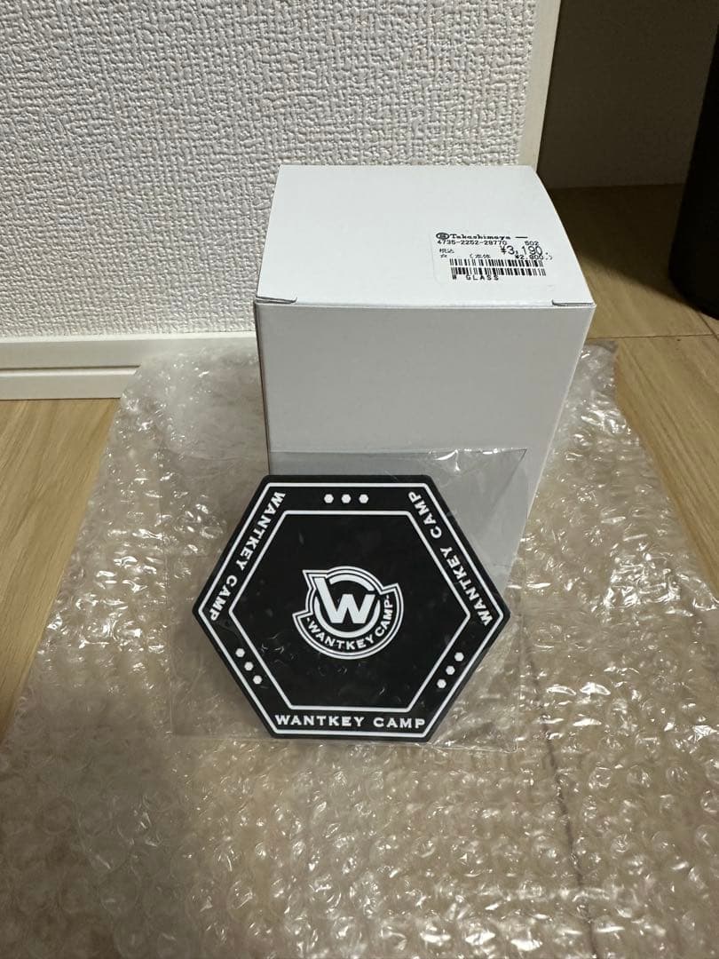 【新品未使用】WANTKEY CAMP グラス＋コースターセット