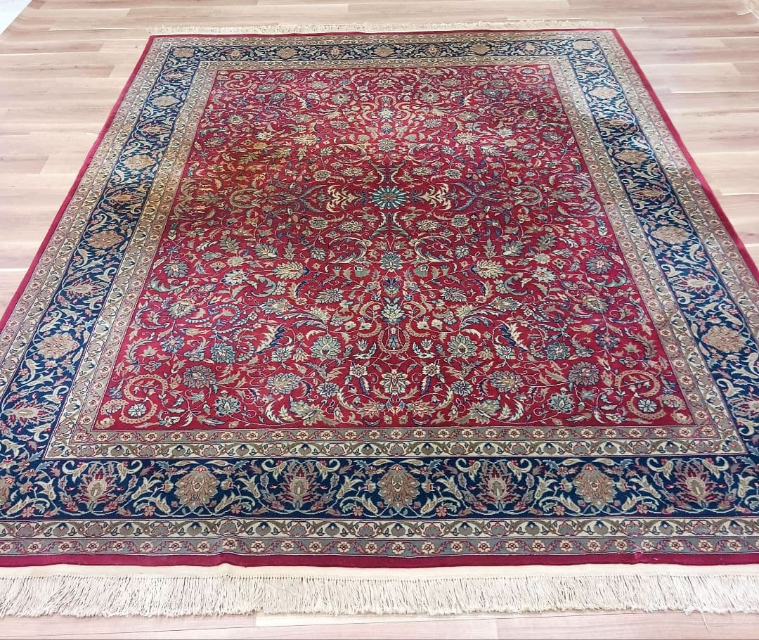 専用Y3068 ペルシャ絨毯 特大判 308×245㎝ ウール 手織り