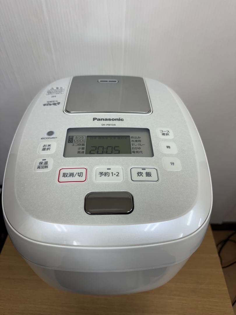 Panasonic 可変圧力IHジャー炊飯器 SR-PB109