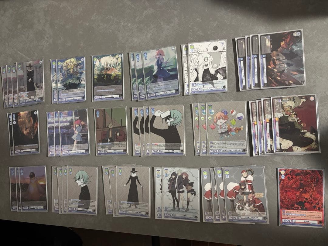 ヴァイスシュヴァルツブラウ　引退品　zingai 構築済みデッキ3個