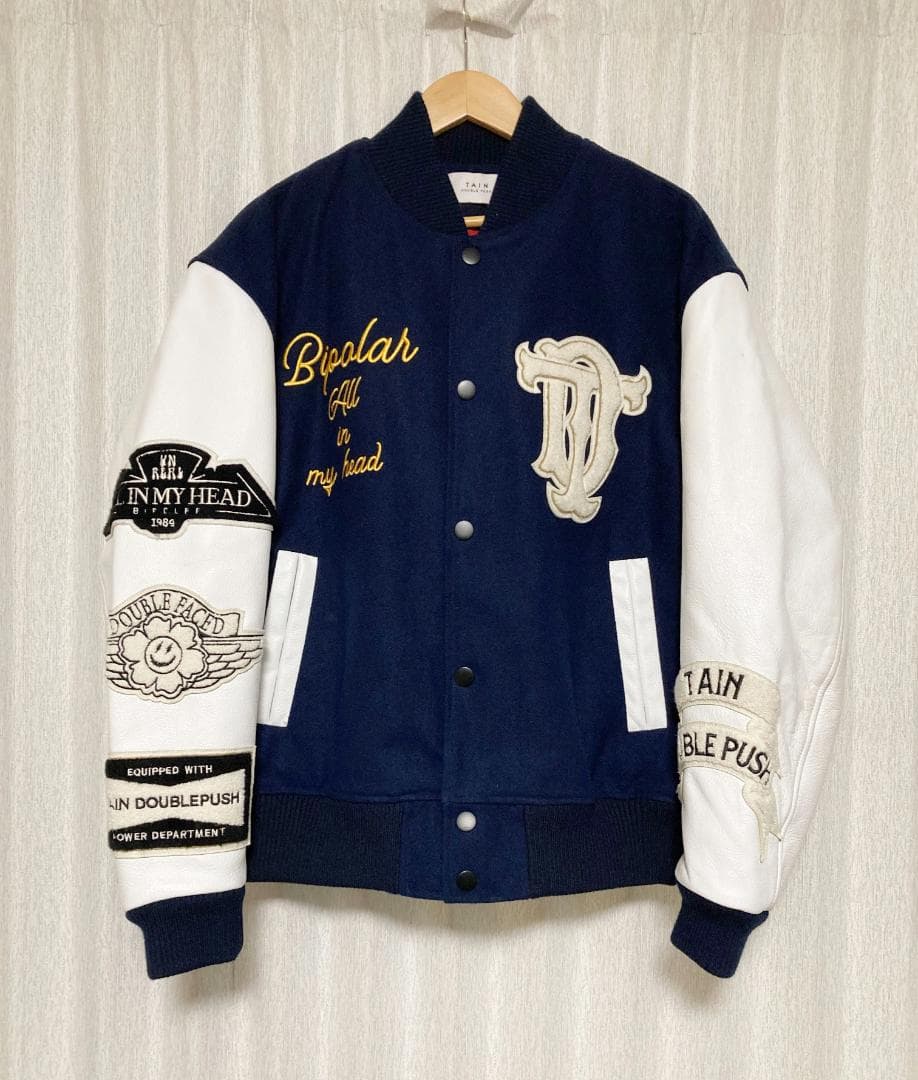 [TAIN DOUBLE PUSH] 22AW BIPOLAR スタジャン L