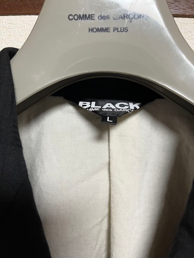 BLACKcomme des garçonsビッグシルエットジャケットL早い者勝