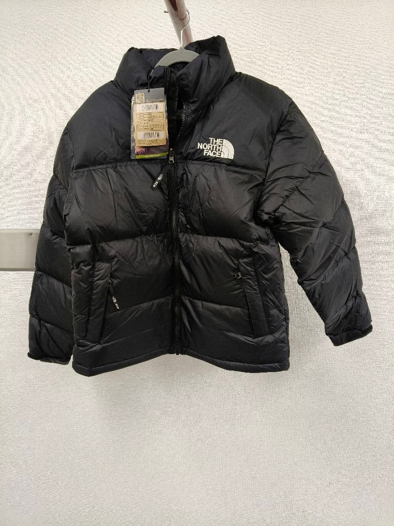 未使用 THE NORTH FACE ブラックダウンジャケット 海外製