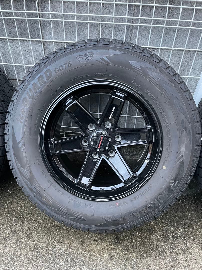 中古スタッドレスホイール4本265/65R17