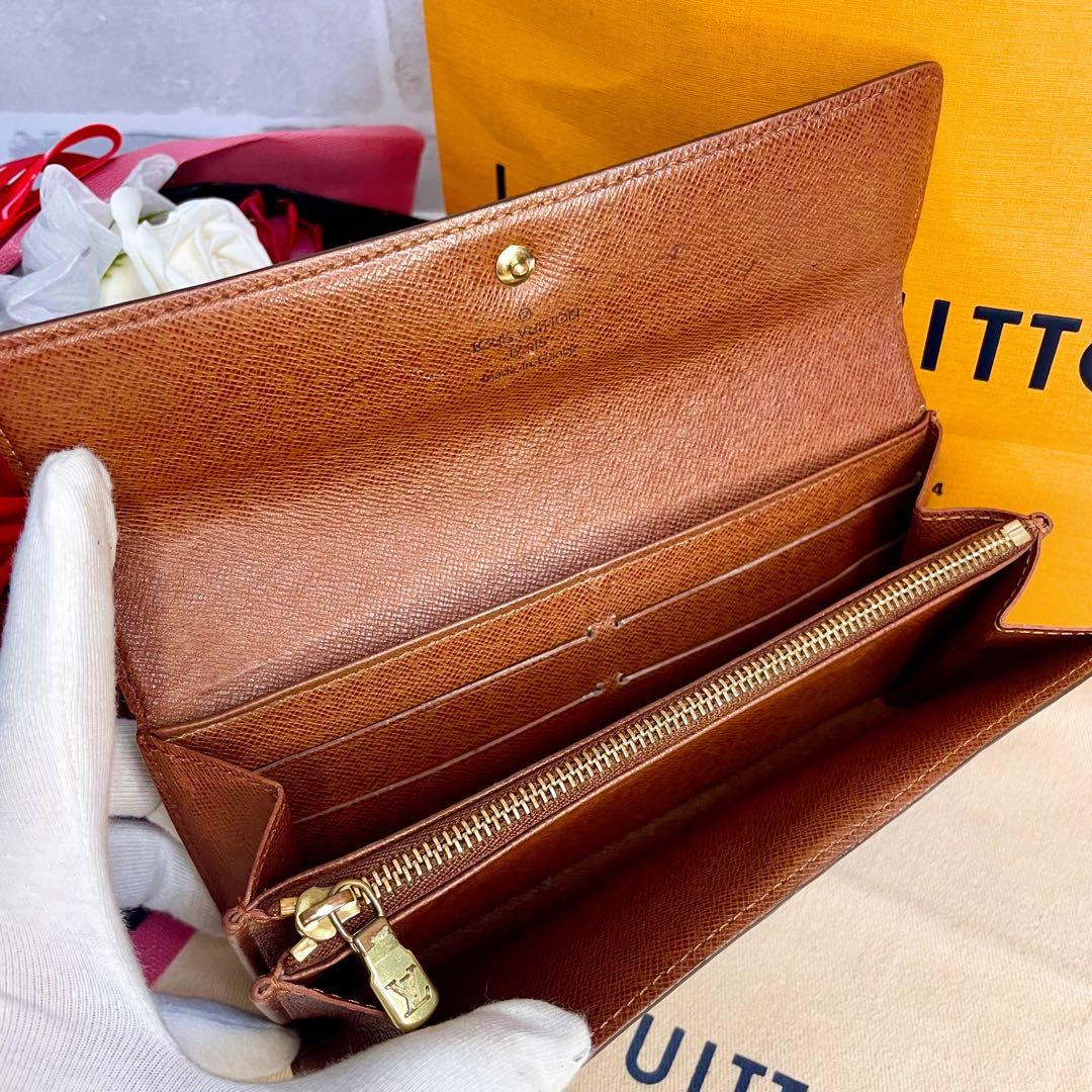 ✨超美品✨ヴィトン ポルトフォイユサラ モノグラム カード入れ6枚 大人気 定番