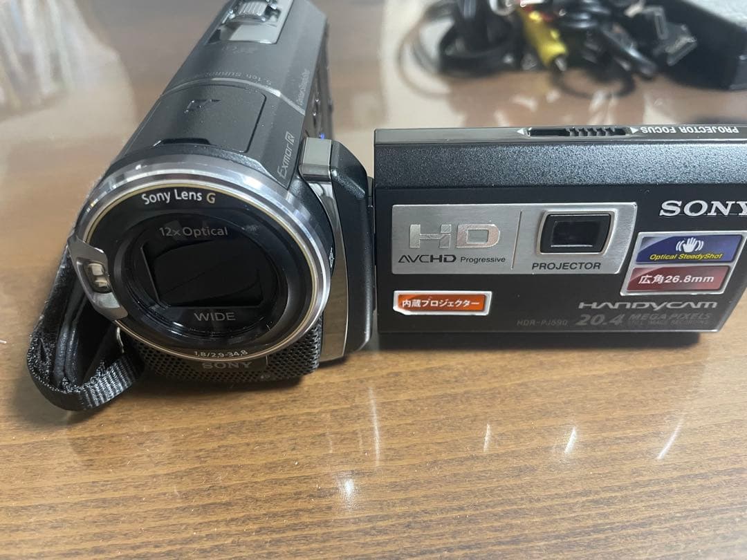 SONY HDR-PJ590V ビデオカメラ 本体