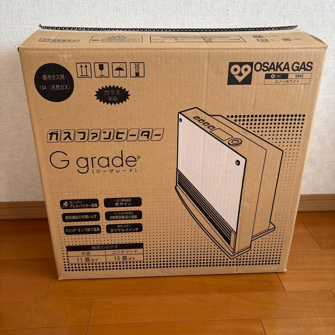 OSAKA GAS ガスファンヒーター G grade 140-5643
