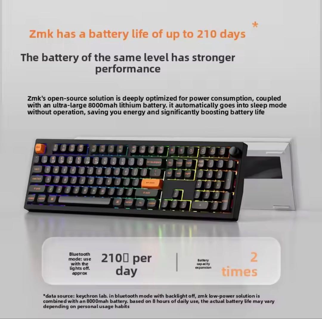 Keychron Z6 Ultra アルミニウムメカニカルワイヤレスキーボード