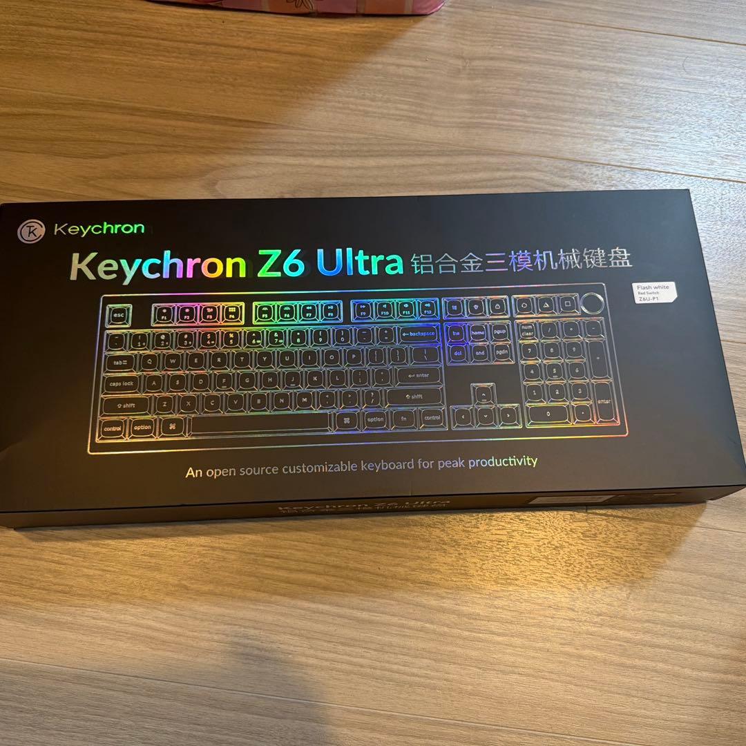 Keychron Z6 Ultra アルミニウムメカニカルワイヤレスキーボード