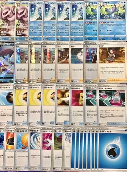 本格構築 【パルキアVSTAR】デッキ＆二重スリーブ