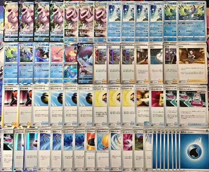 本格構築 【パルキアVSTAR】デッキ＆二重スリーブ