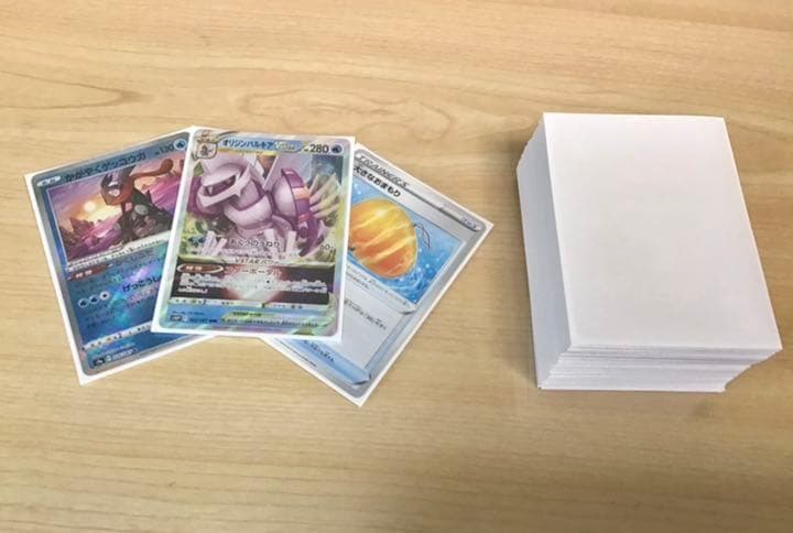 本格構築 【パルキアVSTAR】デッキ＆二重スリーブ