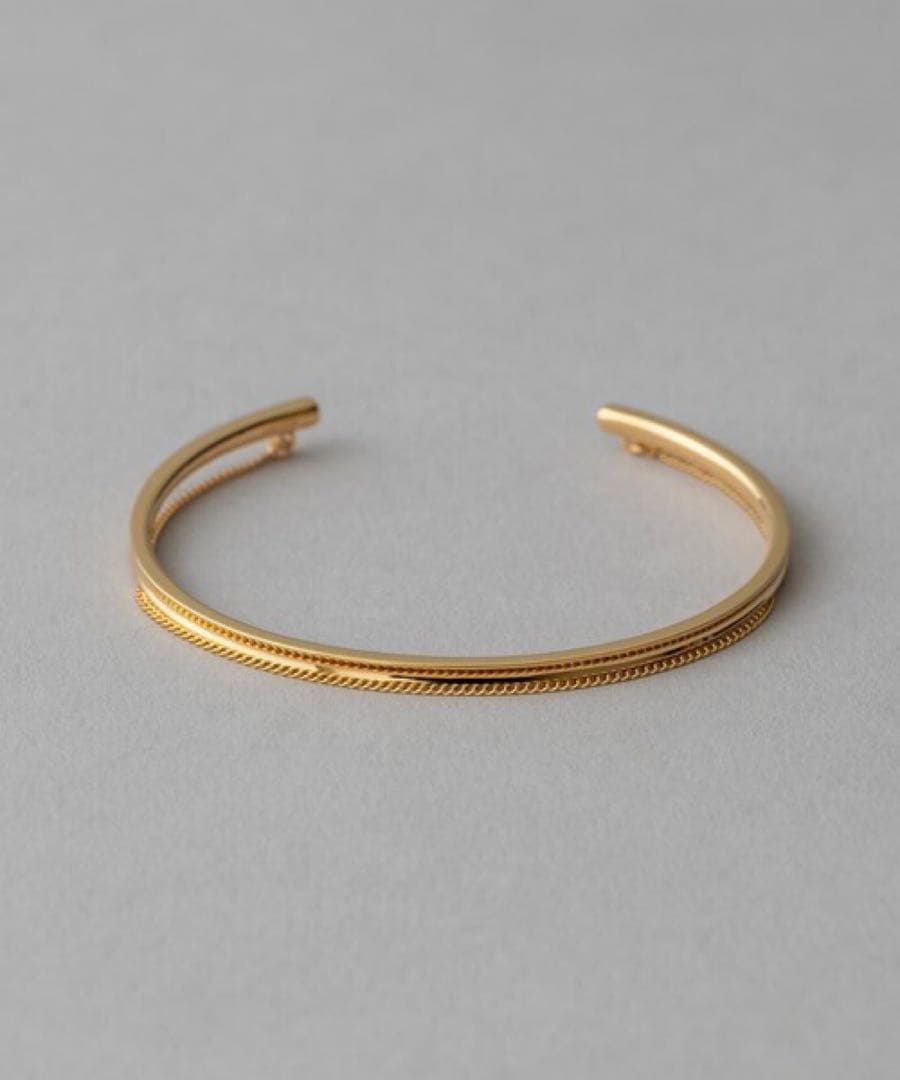 【Komi】ete　レイヤードチェーンバングル SS