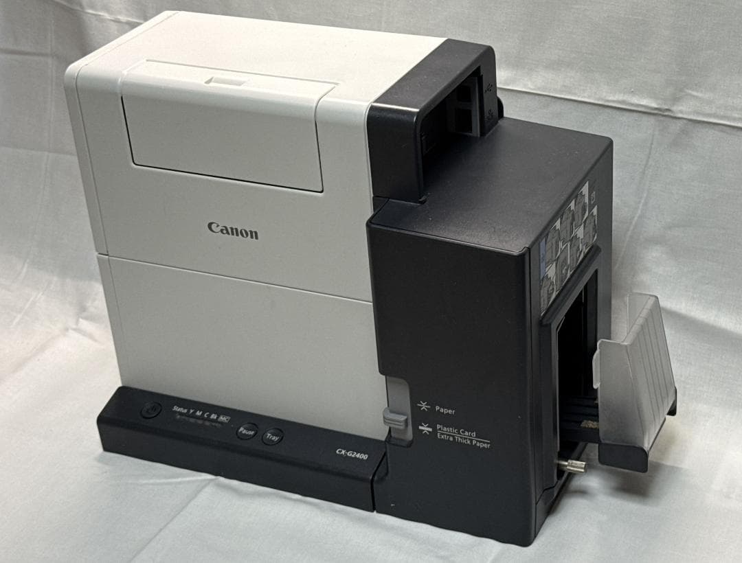 累計印刷枚数3,116枚 Canon CX-G2400 カラーカードプリンター