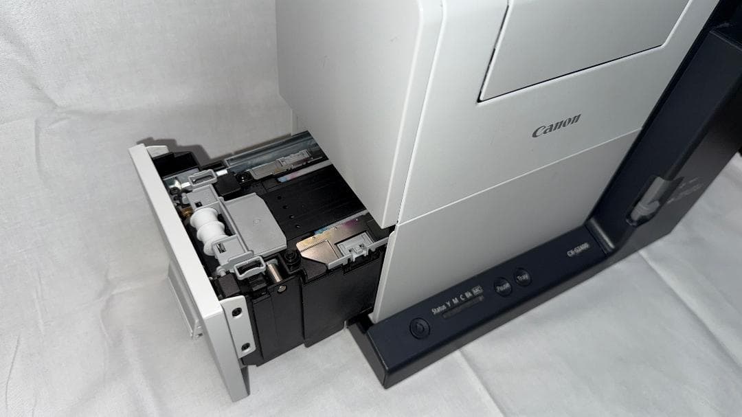累計印刷枚数3,116枚 Canon CX-G2400 カラーカードプリンター