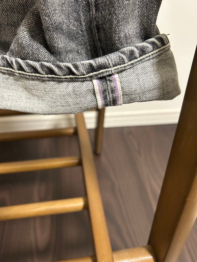 ネイバーフッド　サベージ　ナローストレート ブラックデニム サイズM