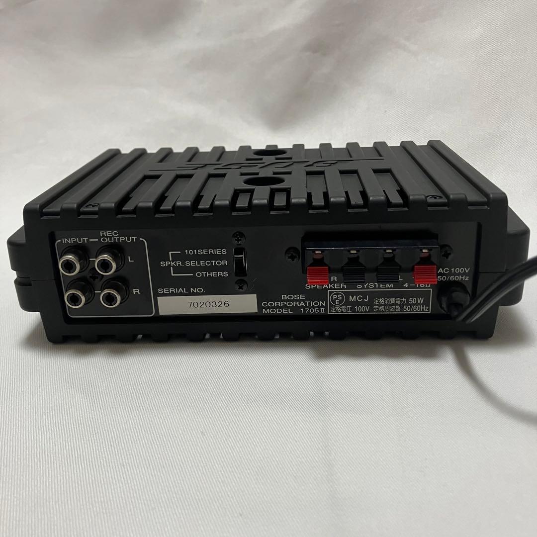 ☆値下げ☆ BOSE 1705Ⅱ パワーアンプ　ステージモニターアンプ