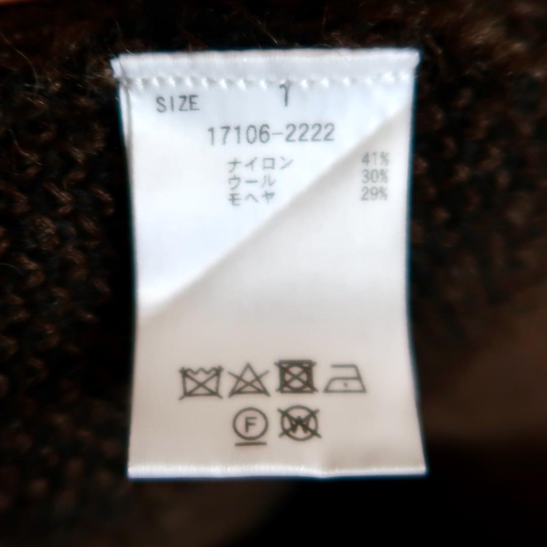 【CLANE】MOHAIR LOOSE KNIT CARDIGAN