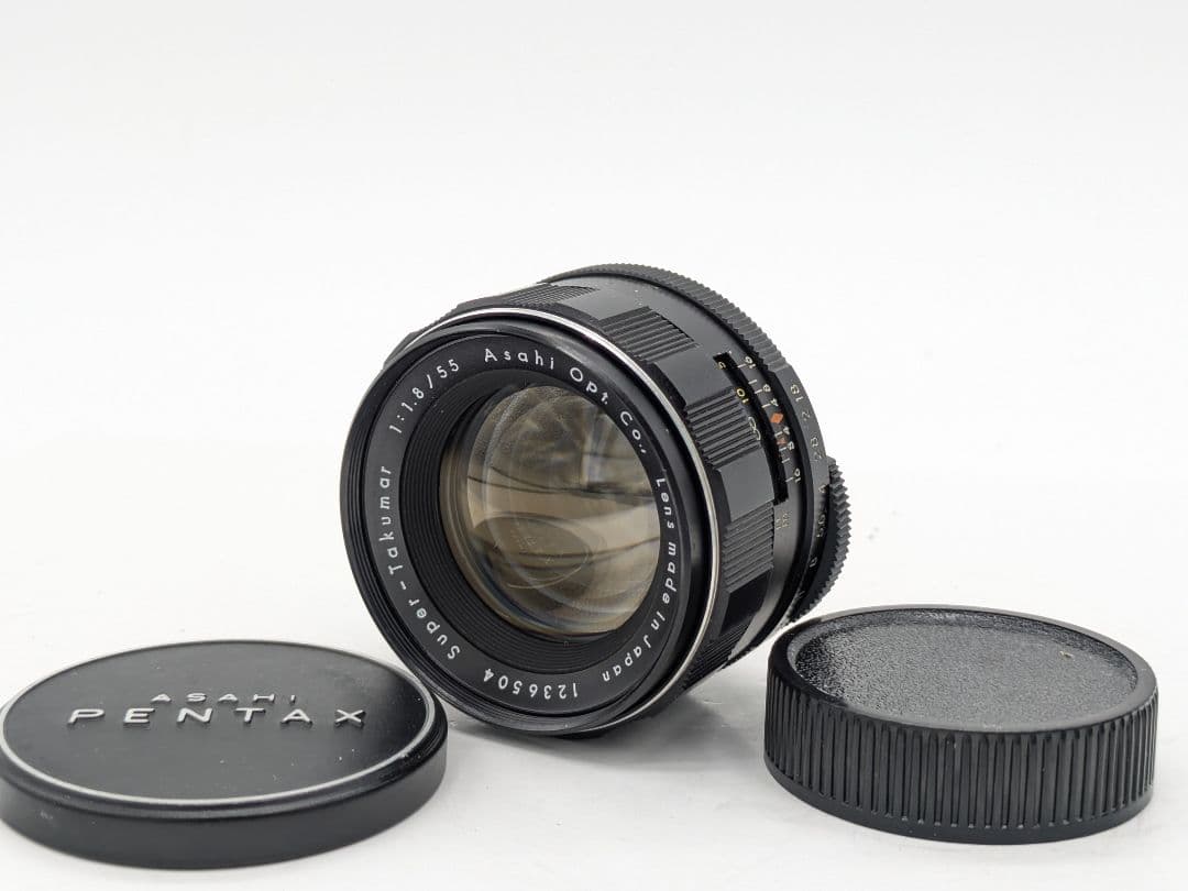 超美品！前期型super-takumar 55mm F1.8 オールドレンズ