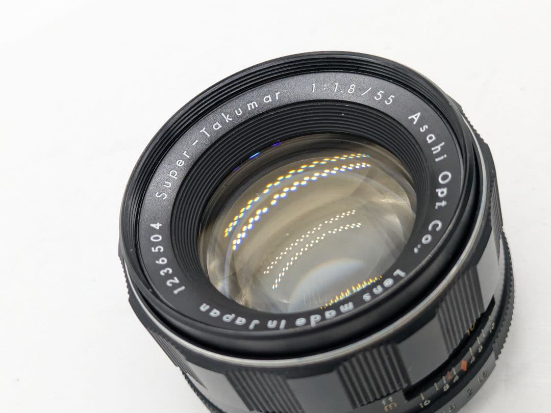 超美品！前期型super-takumar 55mm F1.8 オールドレンズ