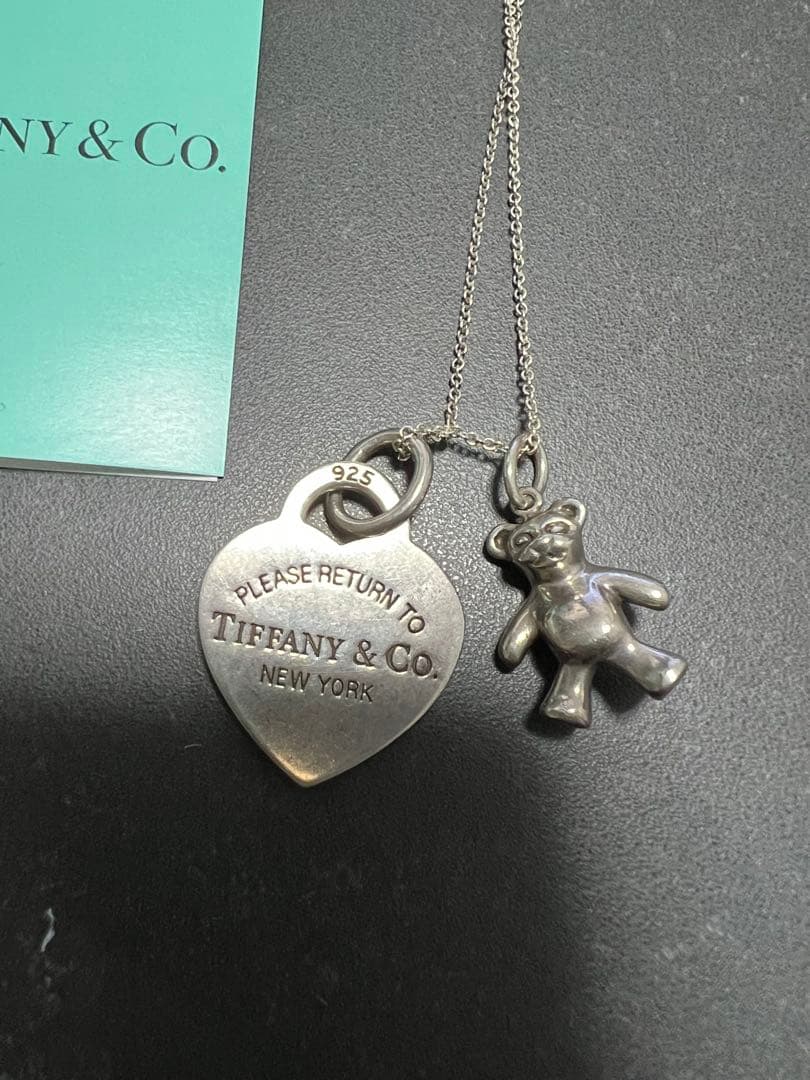 Tiffany & Co. リターントゥハートシルバー ネックレス　クマチャーム