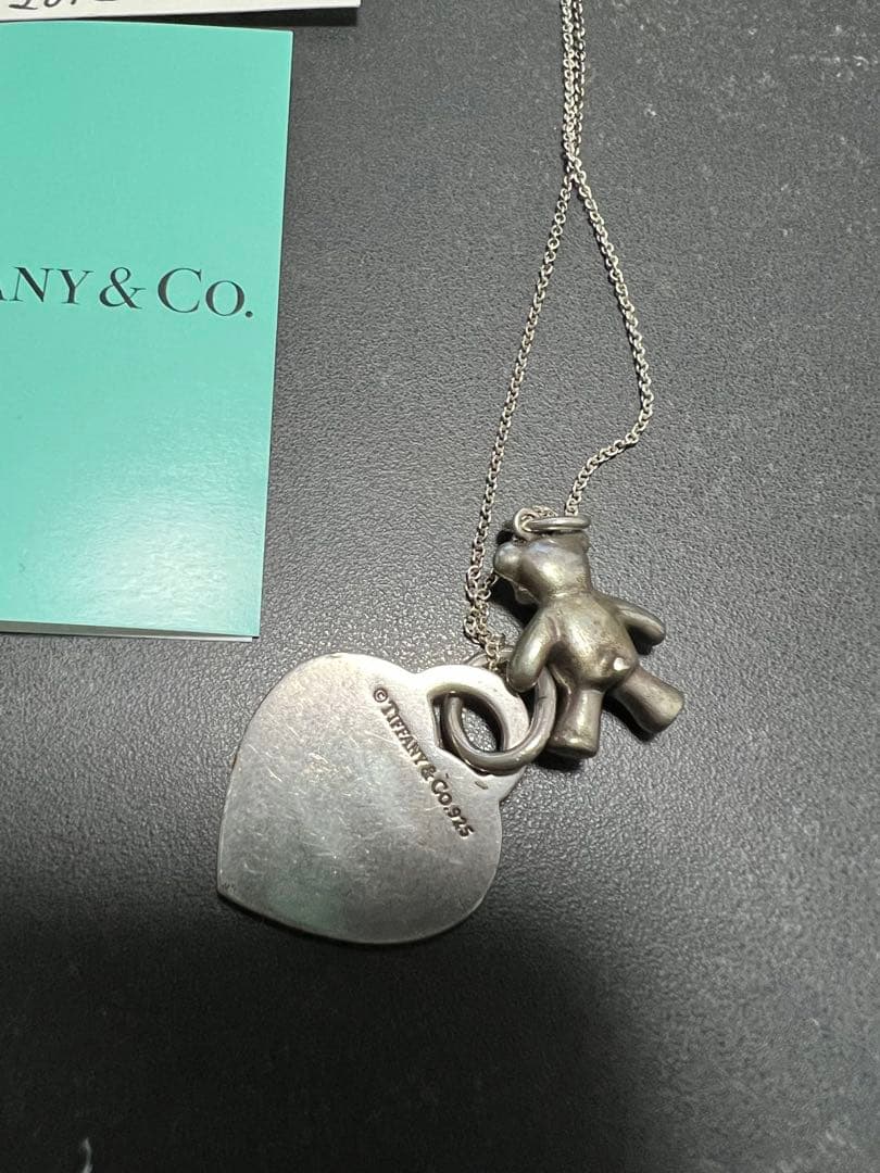 Tiffany & Co. リターントゥハートシルバー ネックレス　クマチャーム