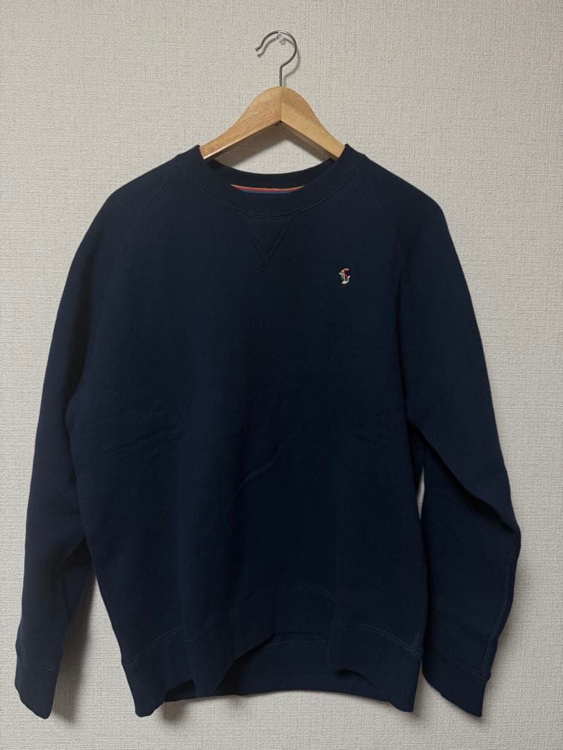 値下げ　新品タグ付き　Paul Smith ネイビー トレーナー　Mサイズ