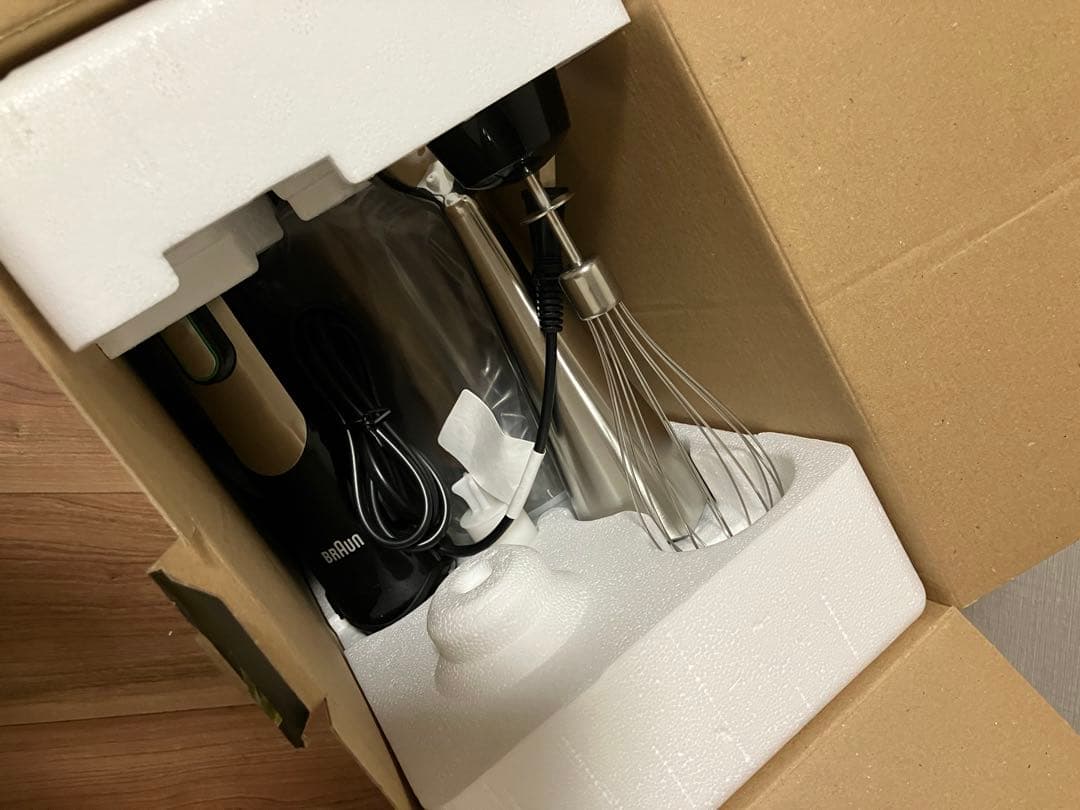 【新品未使用】BRAUN ハンドブレンダー MQ775 マルチクイック7