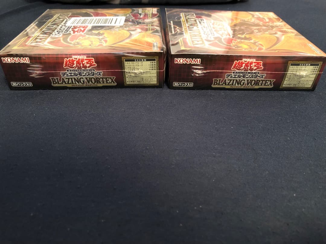 BLAZING VORTEX 初回版未開封BOX 2箱セット！