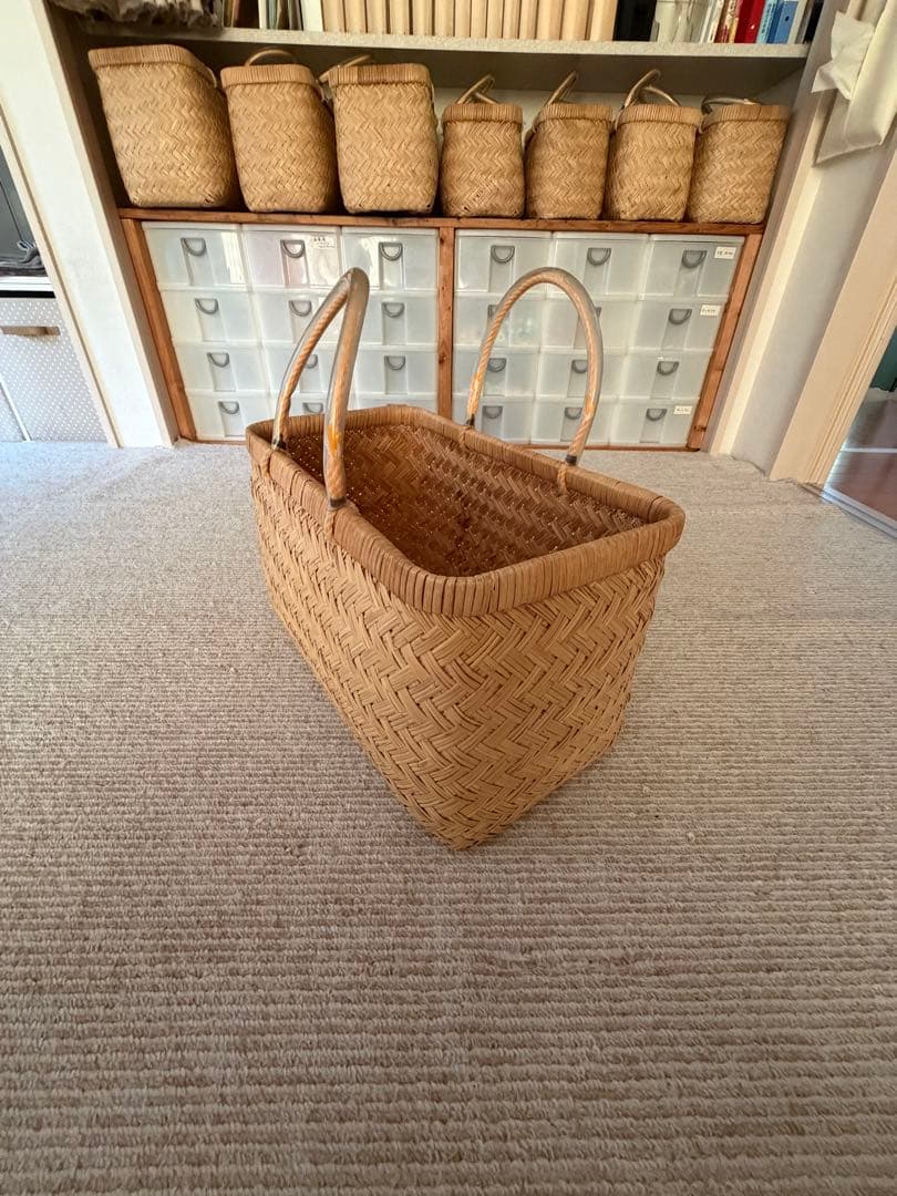 竹虎　すず竹市場かご　特大