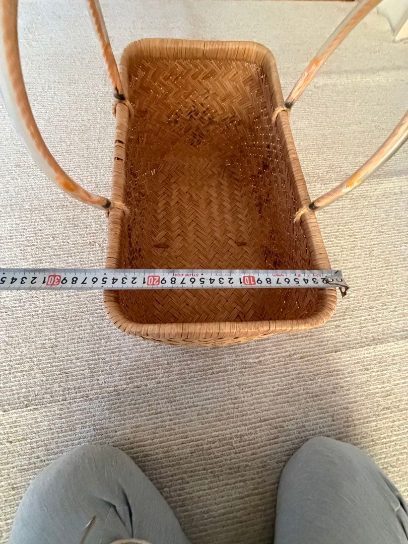 竹虎　すず竹市場かご　特大