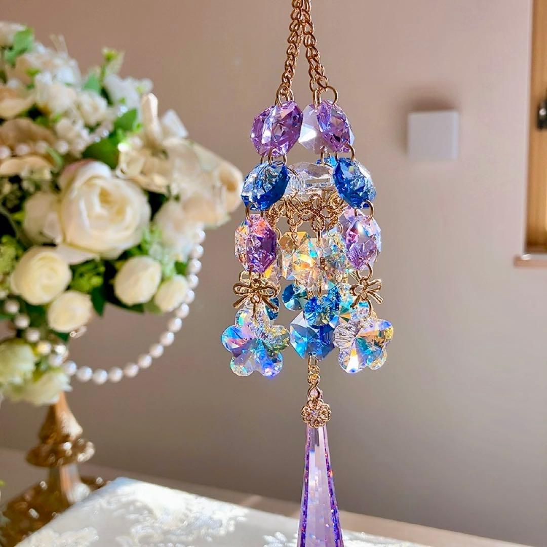 さーちん様♡*.スワロフスキー♡シャンデリア風サンキャッチャー♡2点♡