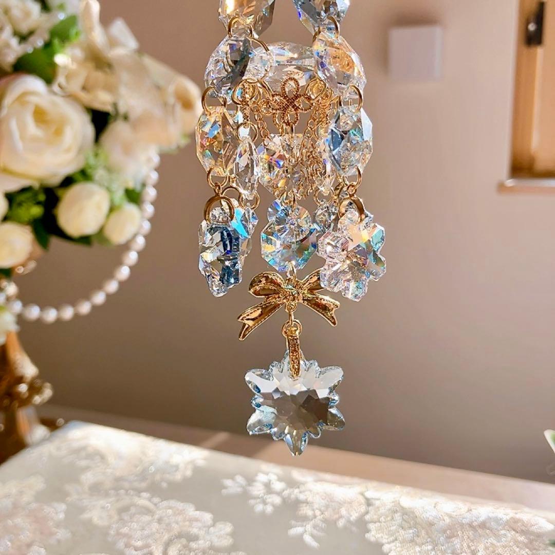 さーちん様♡*.スワロフスキー♡シャンデリア風サンキャッチャー♡2点♡