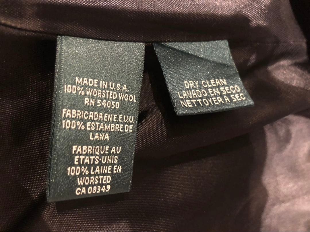 【希少大きめ】LAUREN ラルフローレン ダブル ジャケット 12 金ボタン