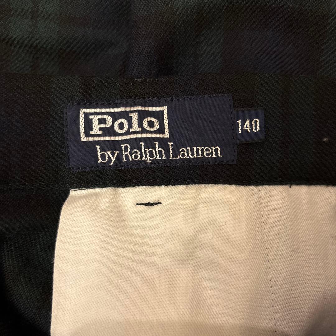 美品 RALPH LAUREN 4点セット フォーマル　スーツ 紺ブレ 130