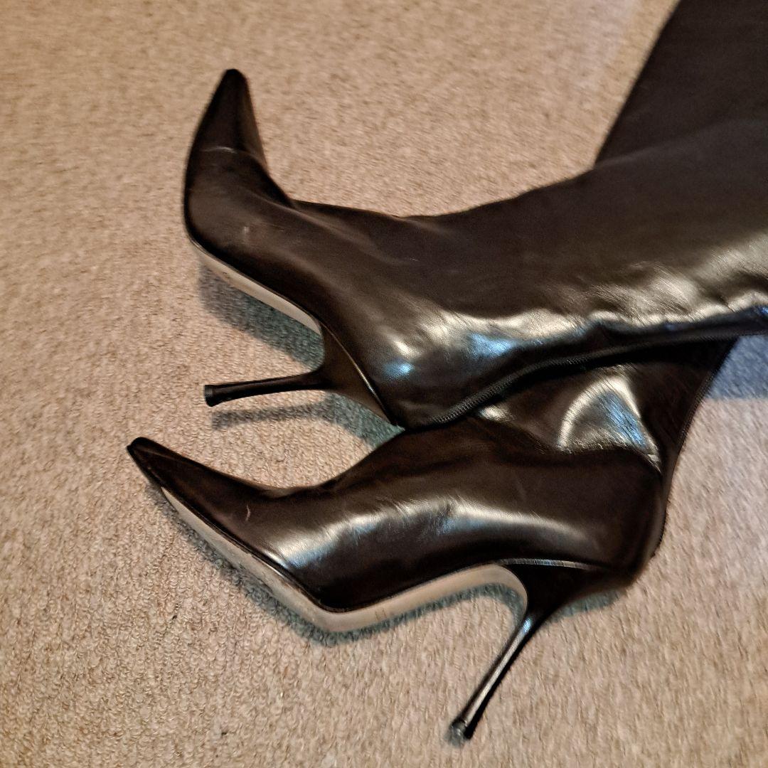 JIMMY CHOO焦げ茶色ブーツ41