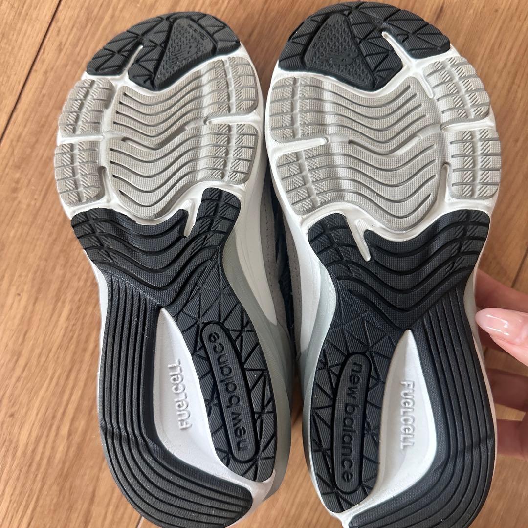 新品 New Balance 990A グレー ベルクロスニーカー 21cm