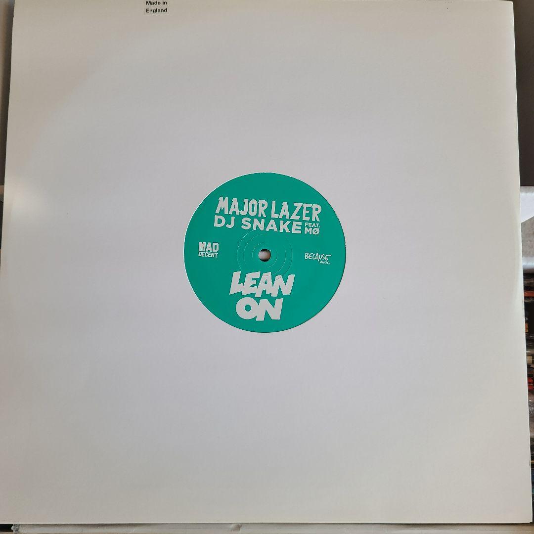 MAJOR LAZER LEAN ON 12インチ