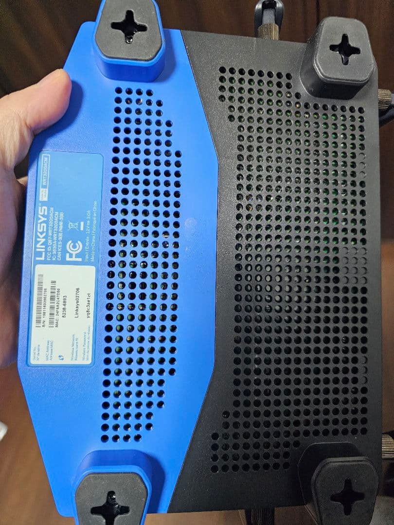 ＜新同品＞VPN対応ルーター　Linksys WRT3200ACM