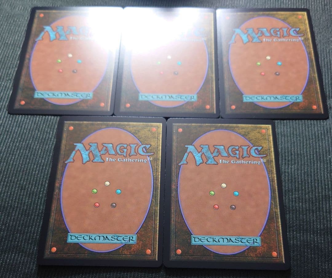 mtg スパイダーマン シンビオート レイズドFOIL 基本土地 ５枚セット