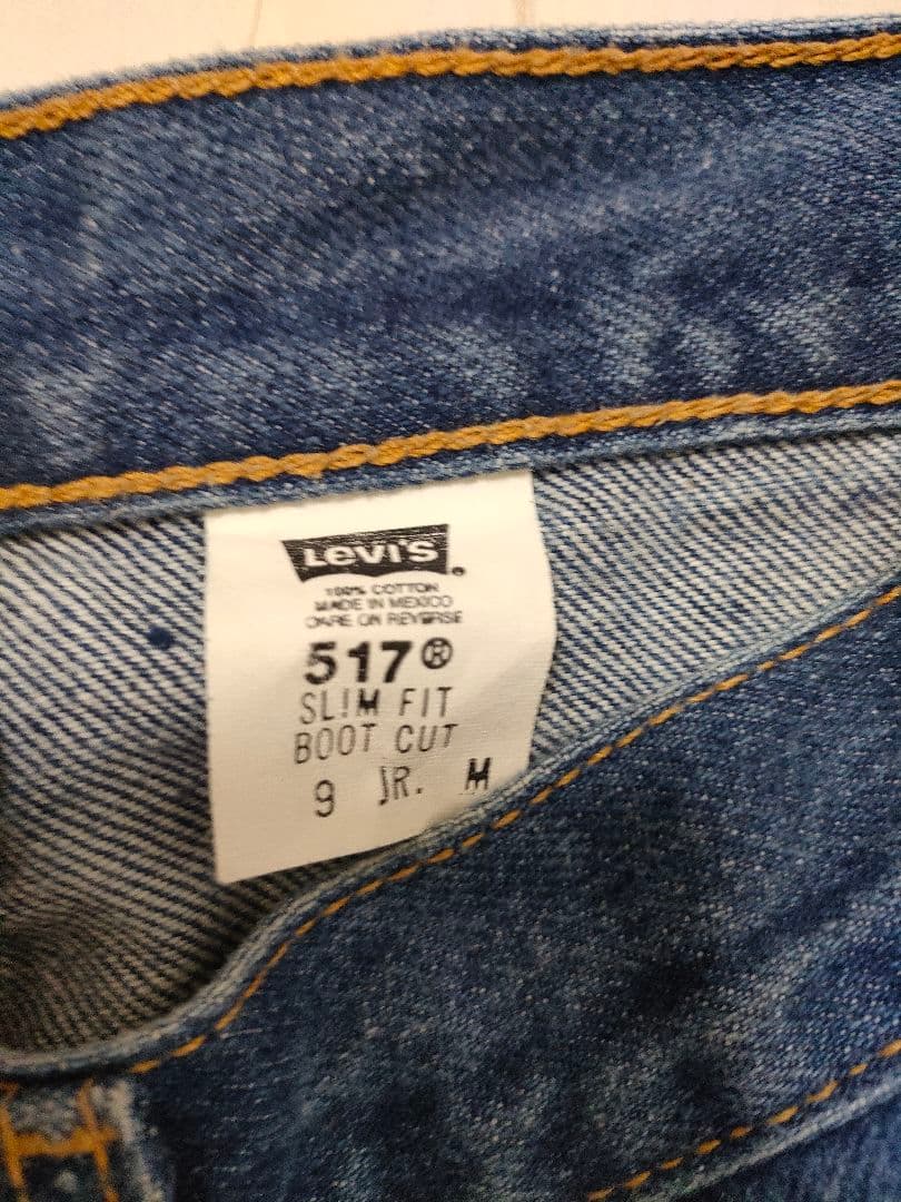 Levi’s 517 / ブーツカット MADE IN MEXICO w31実寸