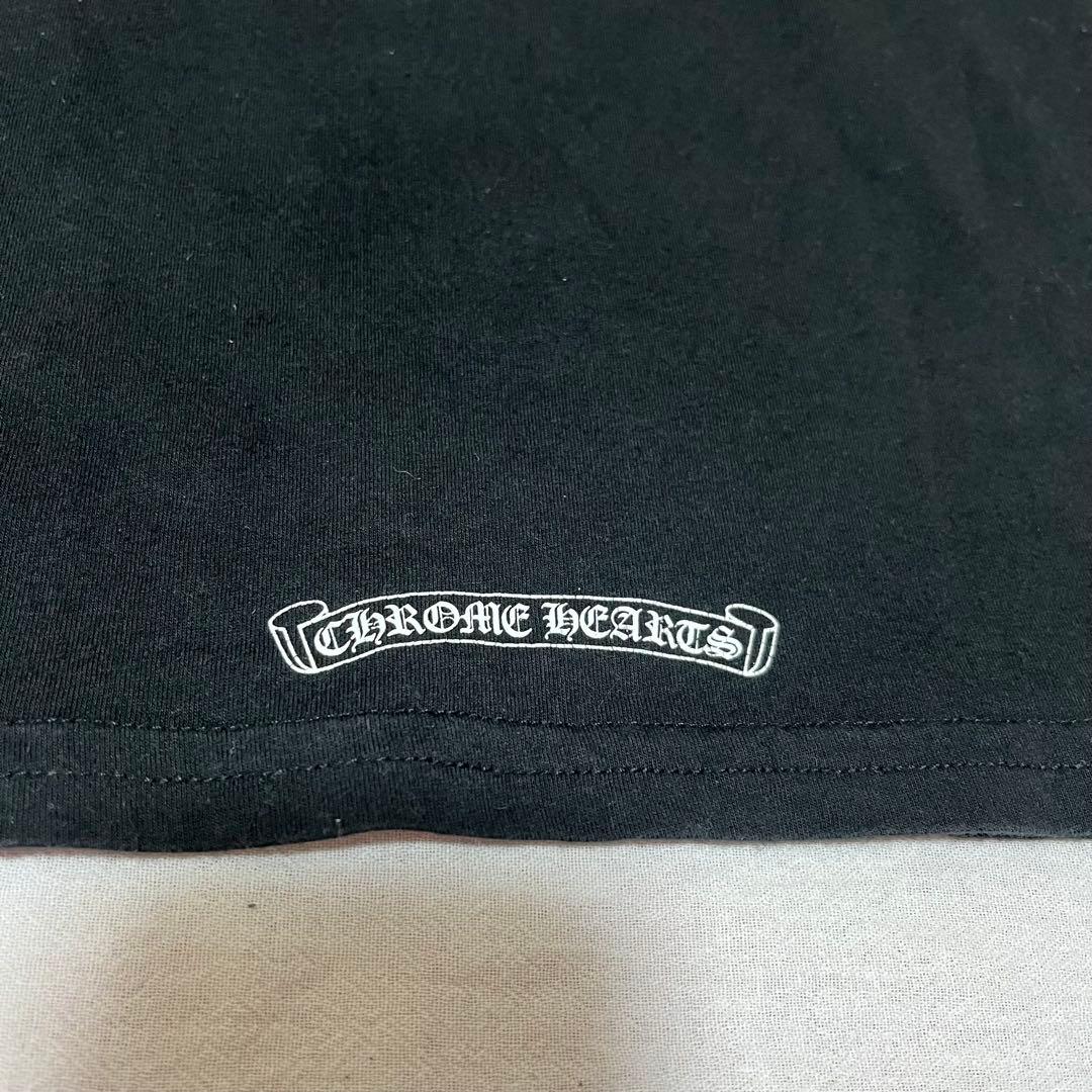 クロムハーツ Chrome Hearts Tシャツ ロゴ 黒 ブラック 150