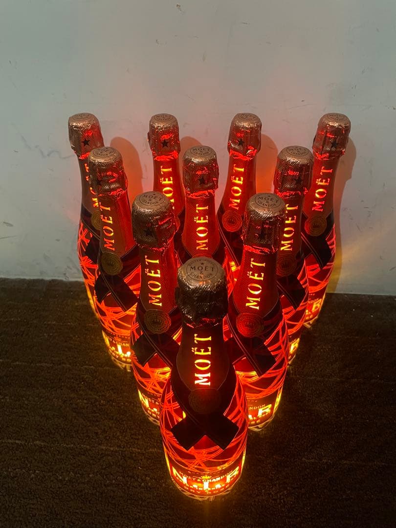 新品　モエネクター　ロゼ　10本セット　NIR N.I.R 光るモエ　モエピカ