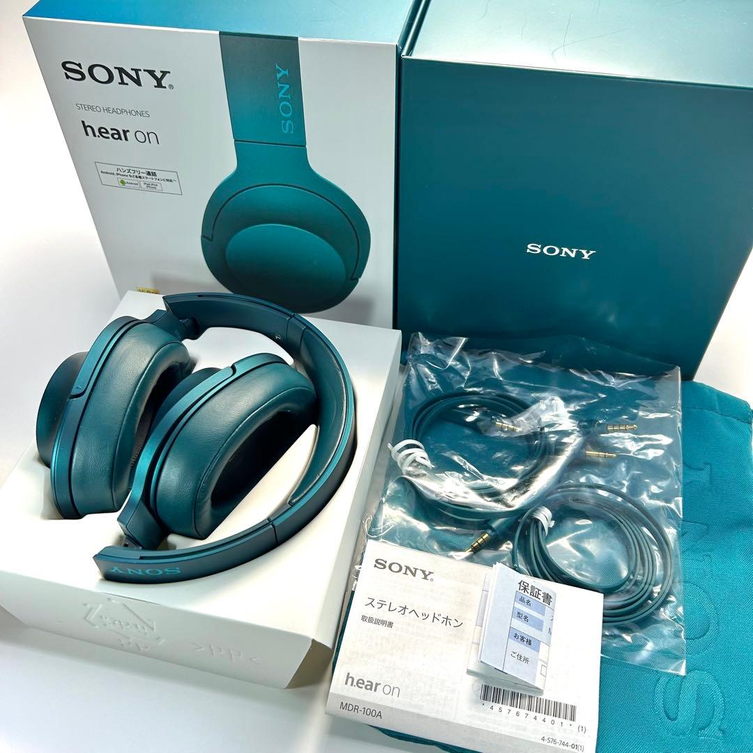 【動作確認済】SONYヘッドホン　有線　ハイレゾ　密閉型　折り畳み式　外箱付き