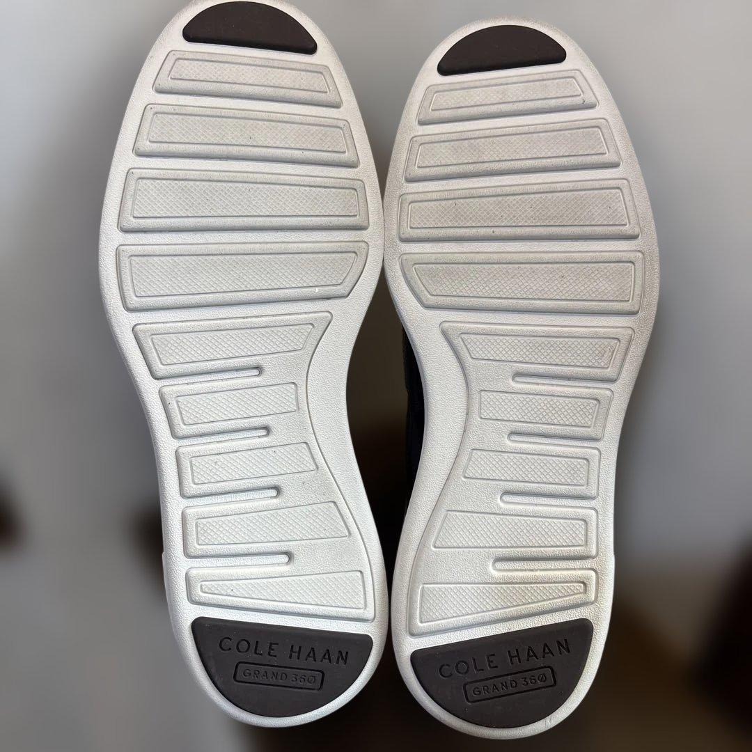 極美品　COLEHAAN タッセルローファー 茶色25.0CM