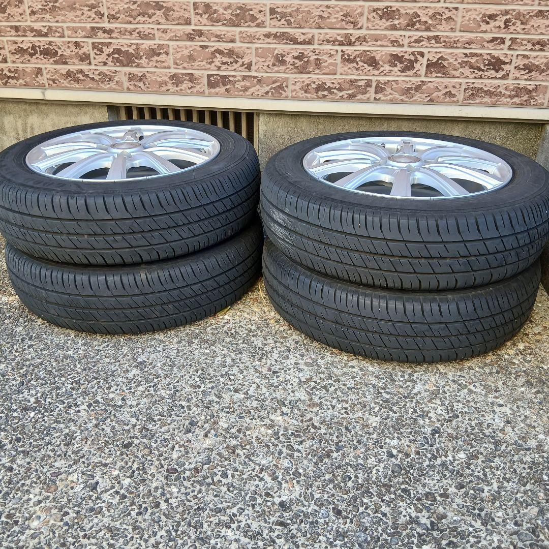 【愛知県田原市・引取限定限定】155/65/14インチ アルミホイールセット